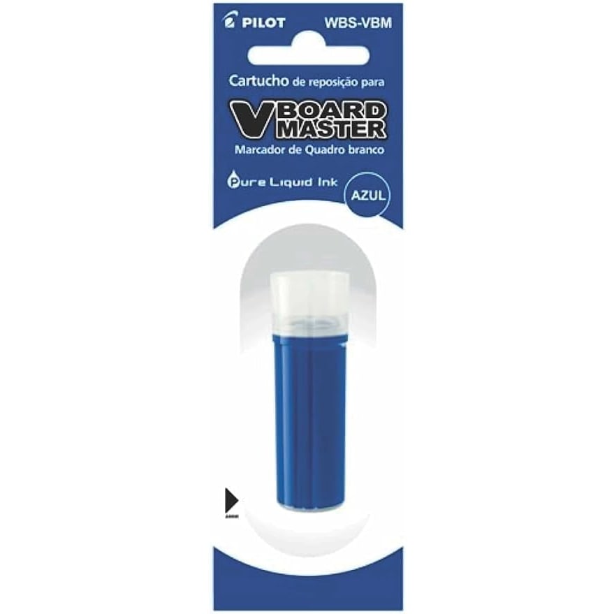 Refil Pincel Quadro Branco Pilot V Board Master Azul