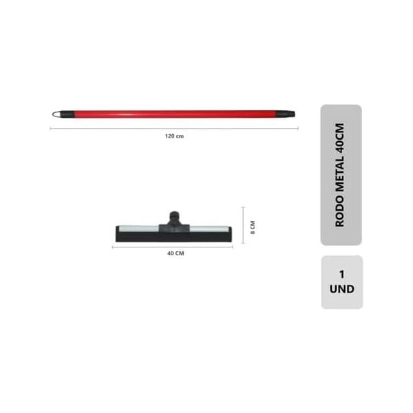 RODO METAL 40CM C/ CABO - GLOBAL