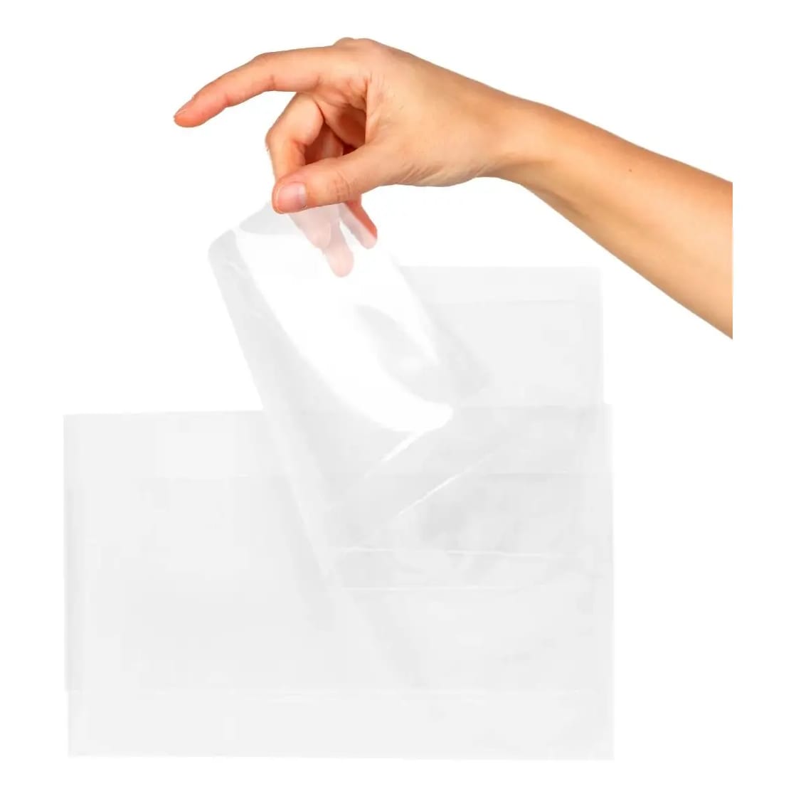 SACO PLAST PP 10X15 0,05 LISO