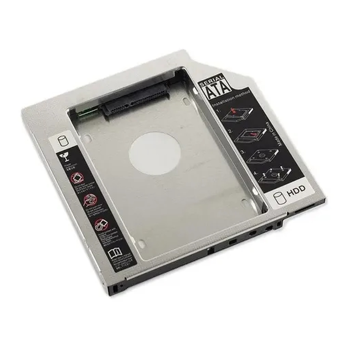 SEGUNDO HD SSD CADDY HARD DRIVE PARA CD/DVD 9.5MM