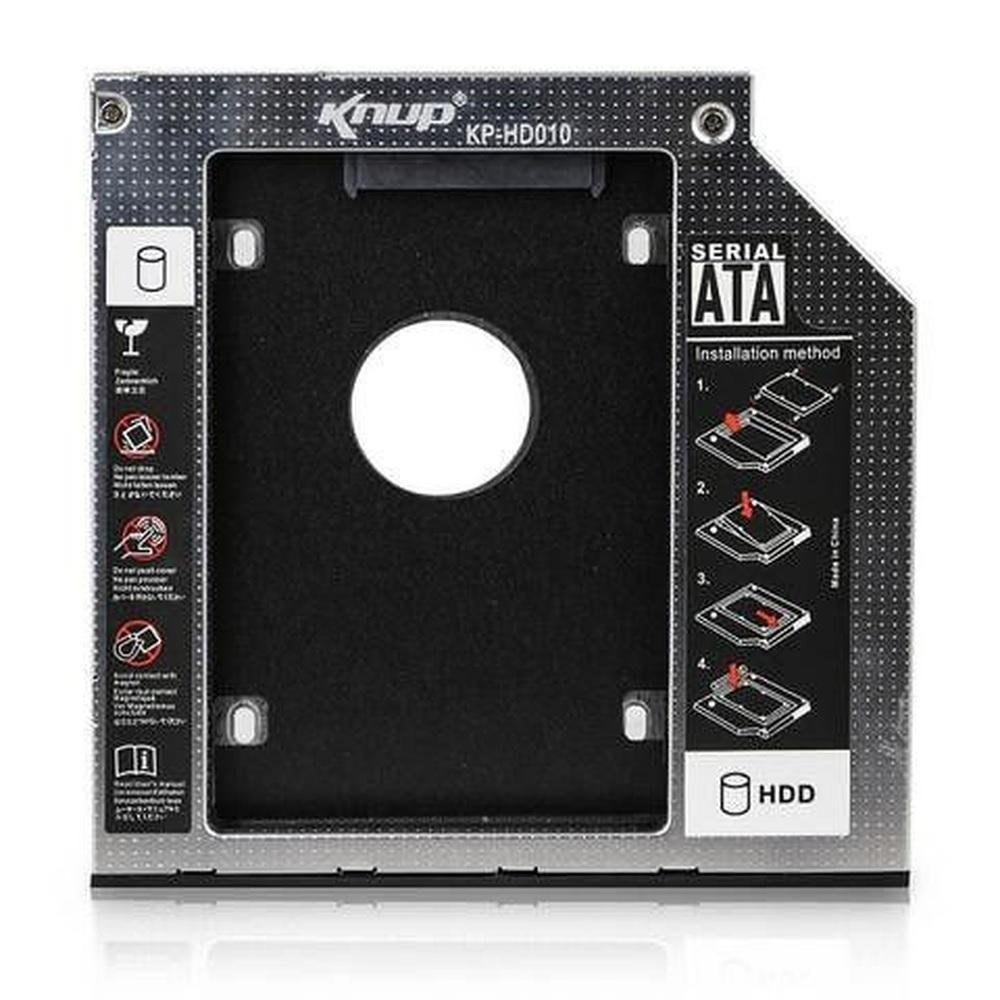 SEGUNDO HD SSD CADDY HARD DRIVE PARA CD/DVD 9.5MM