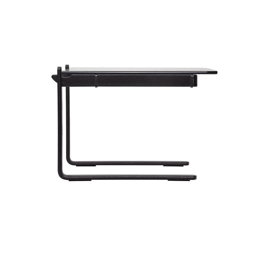 SUPORTE MONITOR RELIZA PRETO VIDRO INCOLOR