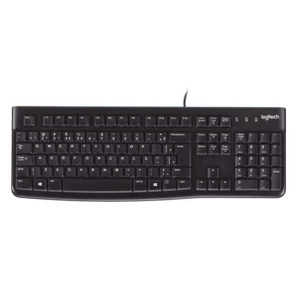 TECLADO USB LOGITECH K120 C/FIO