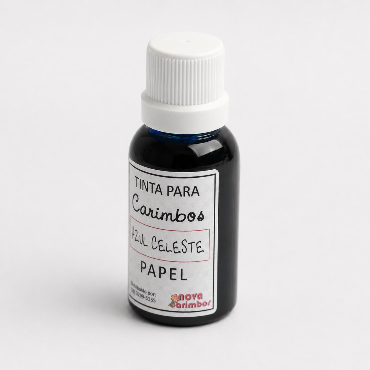 TINTA CARIMBO TR037ML AZUL