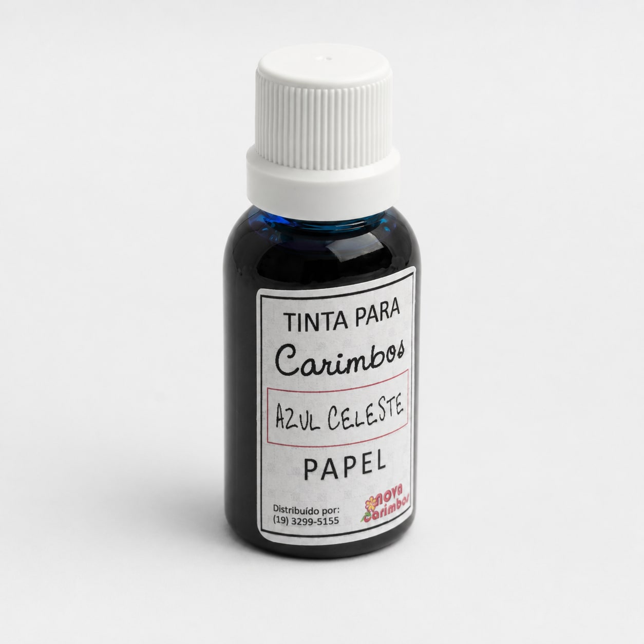 TINTA CARIMBO TR037ML AZUL