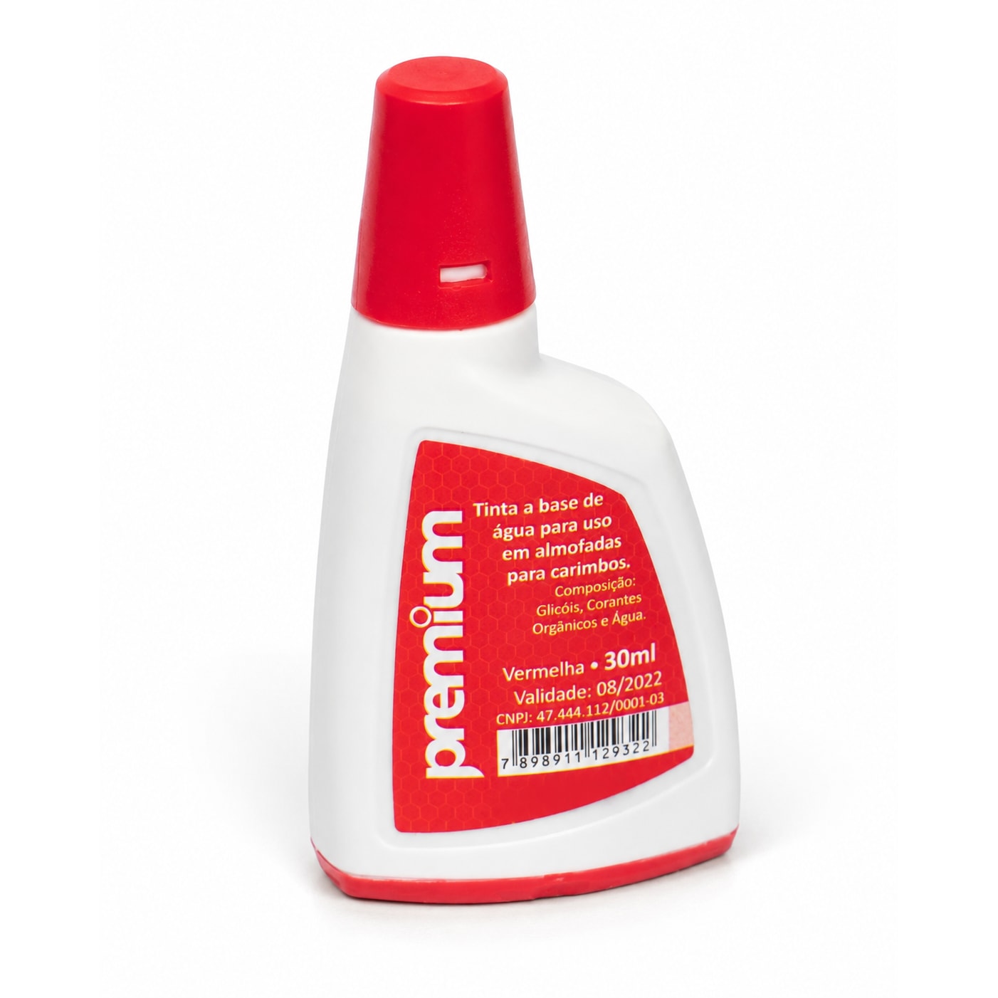 TINTA CARIMBO TR037ML VERMELHO
