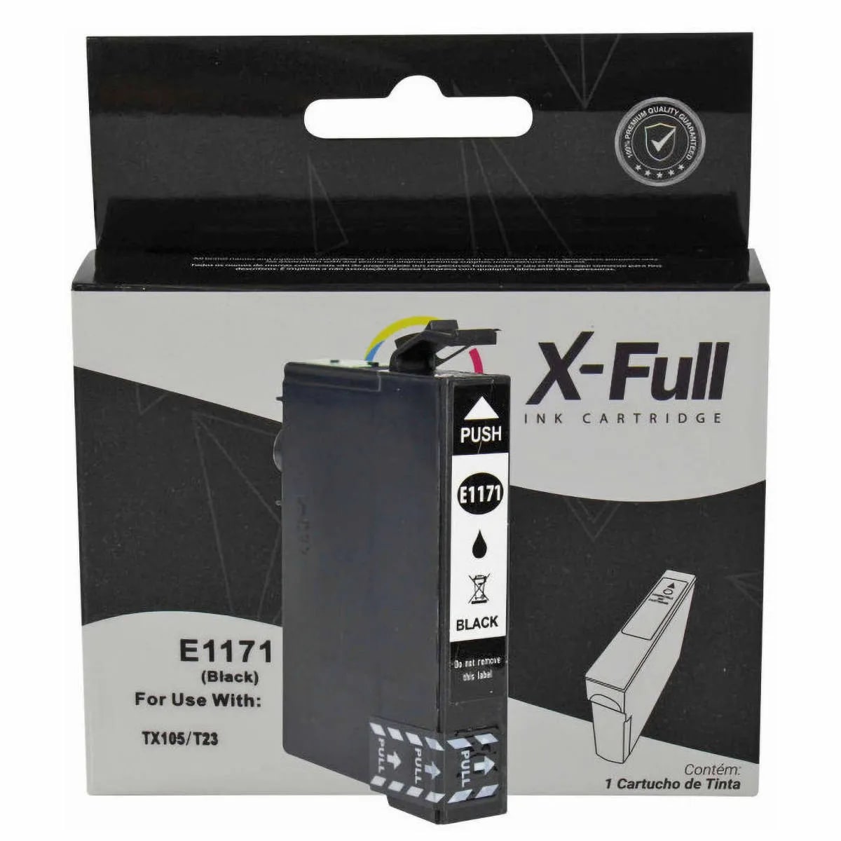 TINTA COMPATIVEL C/ 1171 X-FULL BLACK 14ML