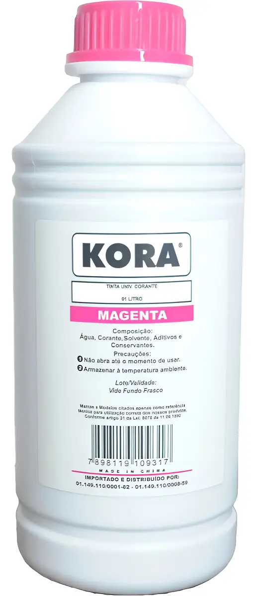 TINTA COMPATIVEL EPSON UNIVERSAL CORANTE MAGENTA 1 LT