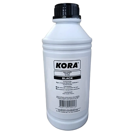 TINTA KORA VIVERA COMP HP UNIVERSAL BK 1L