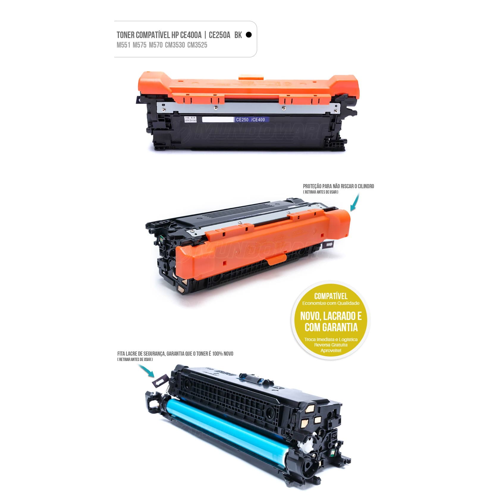 TONER COMP HP CE250A/CE400A PRETO UNIV 5,5K