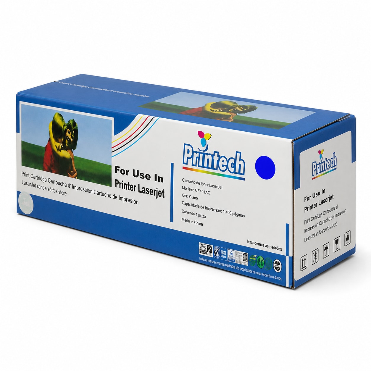 TONER COMP HP CF401A AZUL UNIV 1,4K