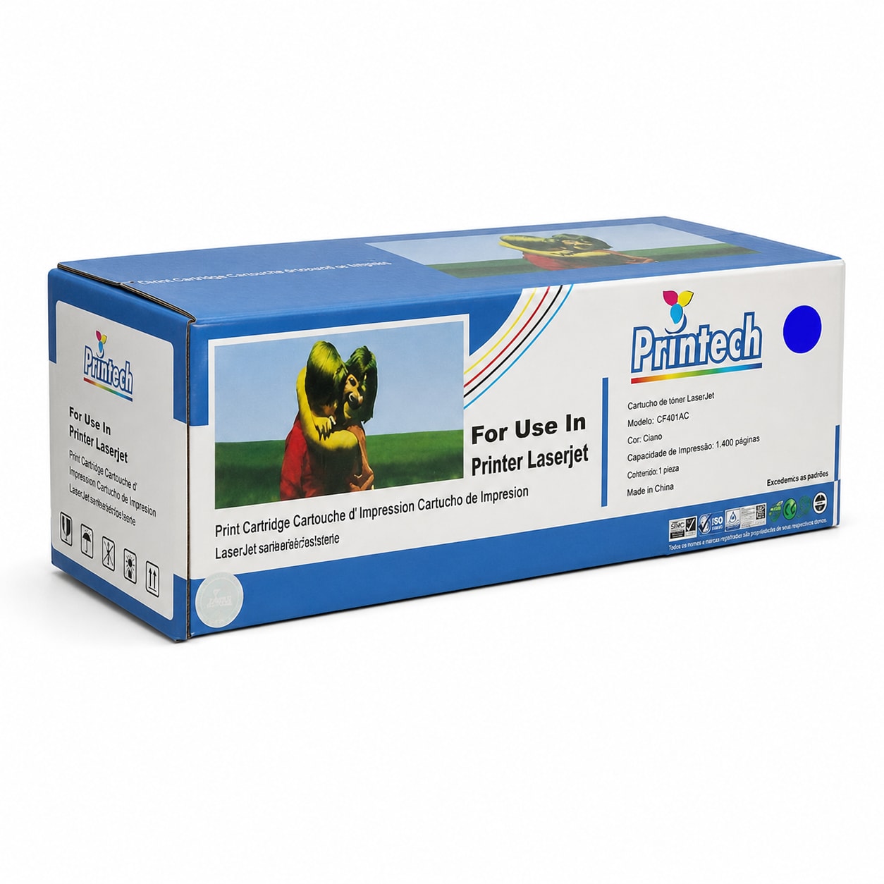 TONER COMP HP CF401A AZUL UNIV 1,4K