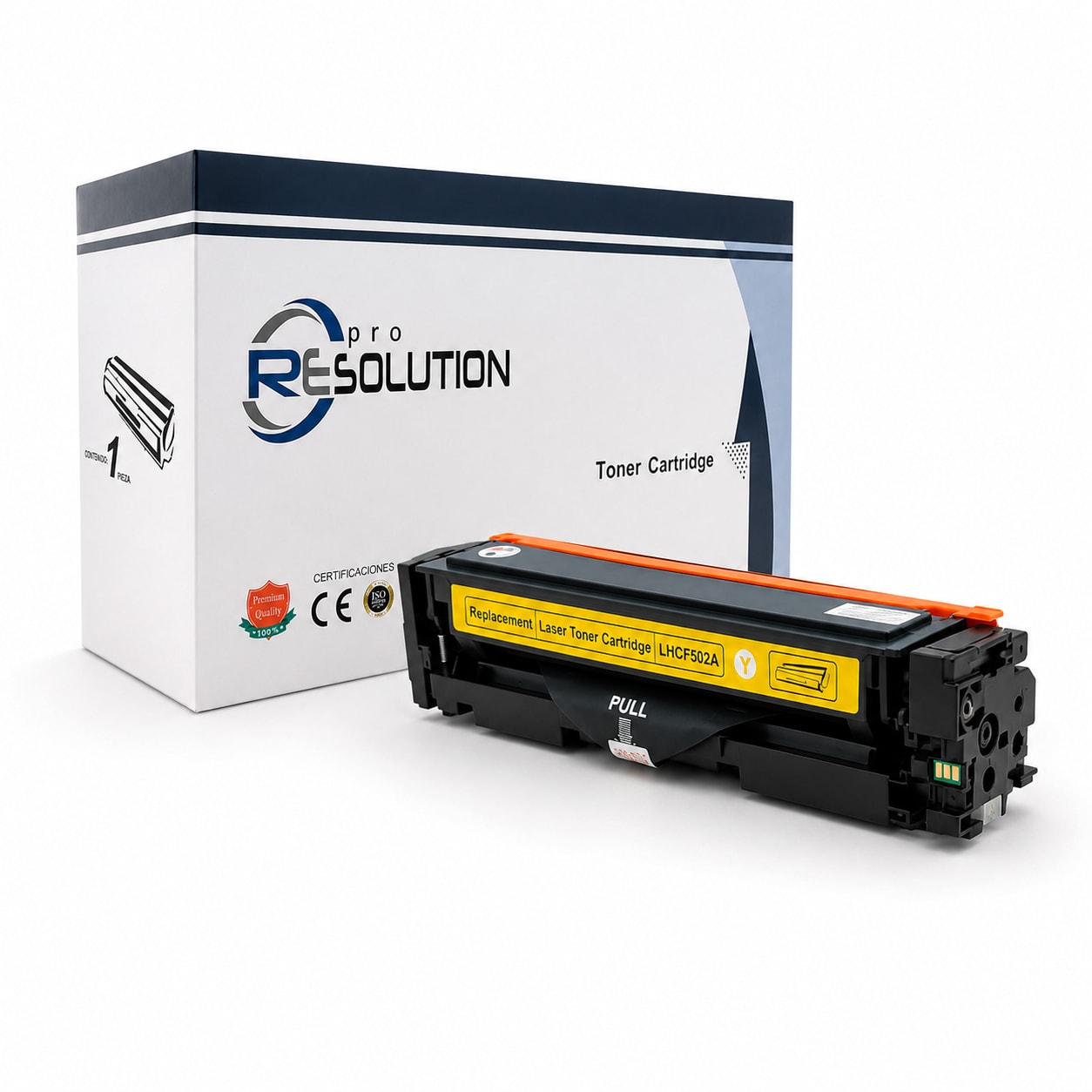 TONER COMP HP CF502A AMARELO ESP.