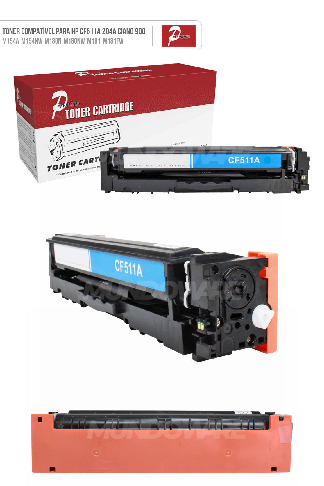 TONER COMP HP CF511A/ AZUL UNIV