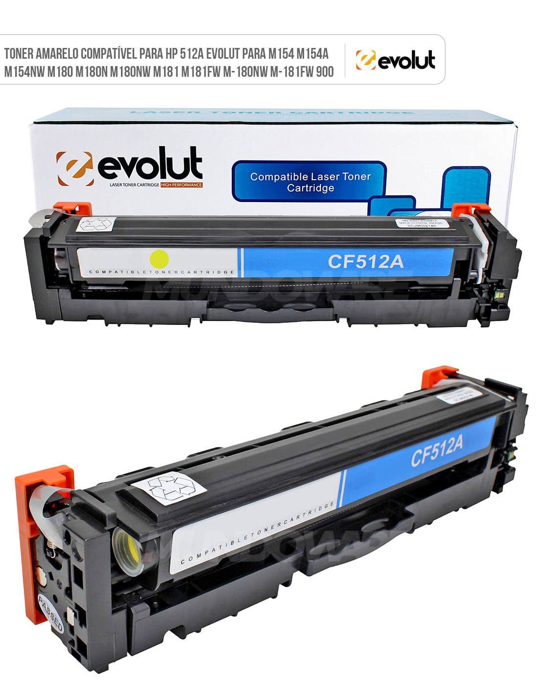TONER COMP HP CF512A AMARELO UNIV