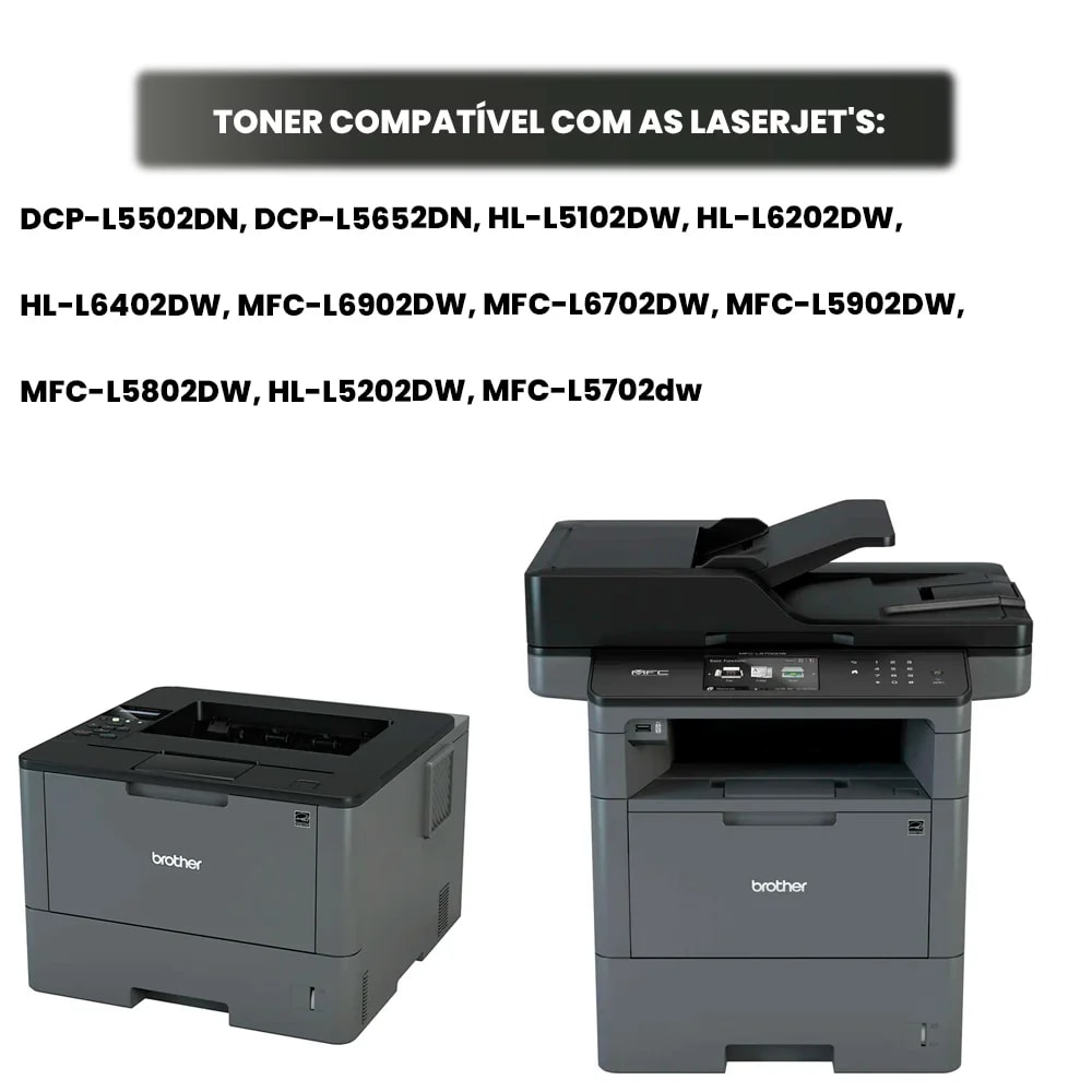 TONER COMPATÍVEL BROTHER TN3472 UNIV 12K