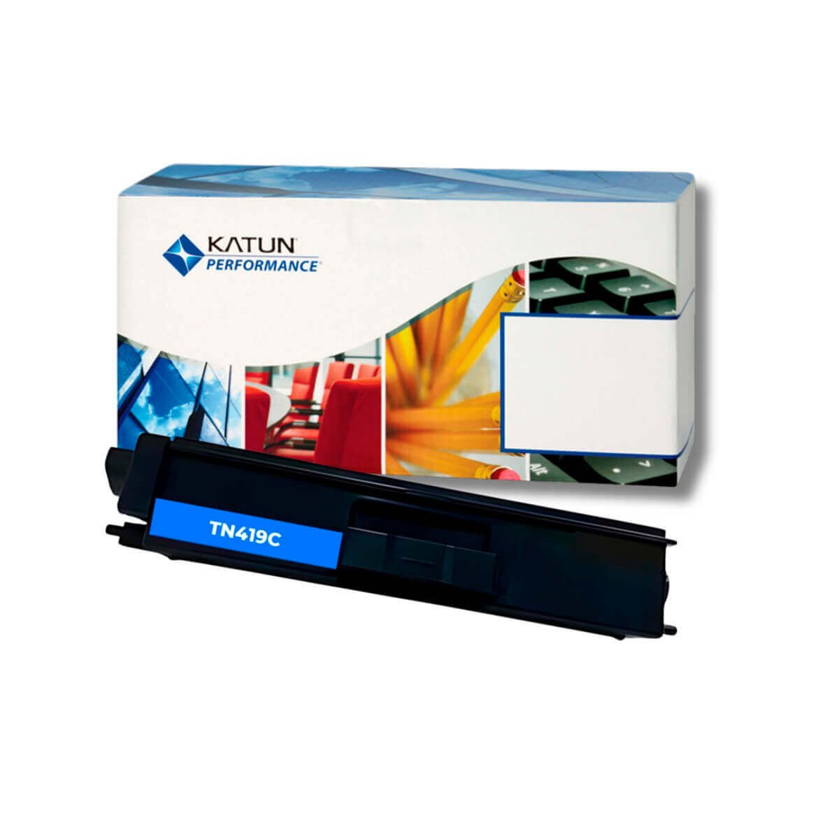 TONER COMPATIVEL BROTHER TN419 CYAN UNIVERSAL 9K