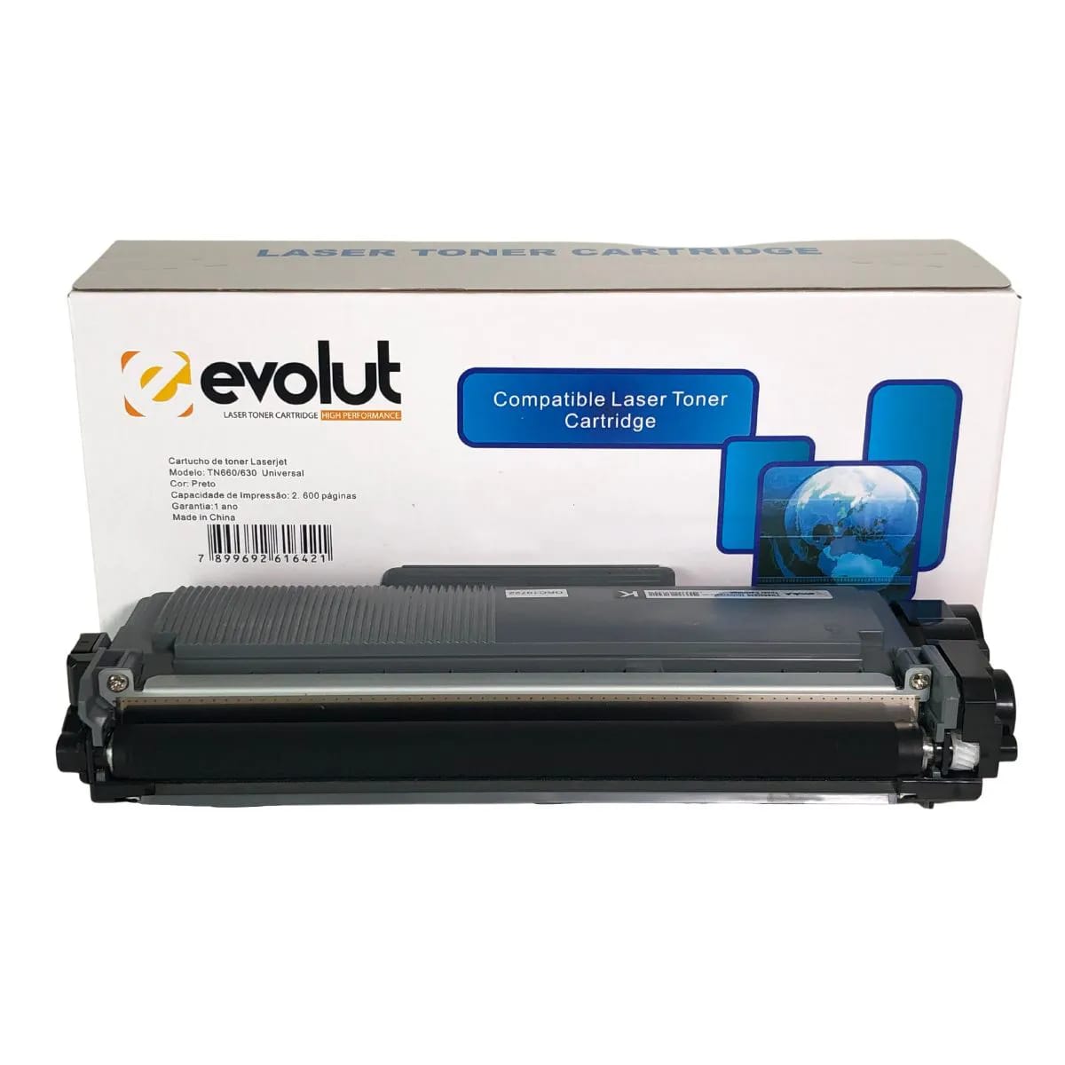 TONER COMPATIVEL BROTHER TN660/2340/2370 UNIV 2,6K