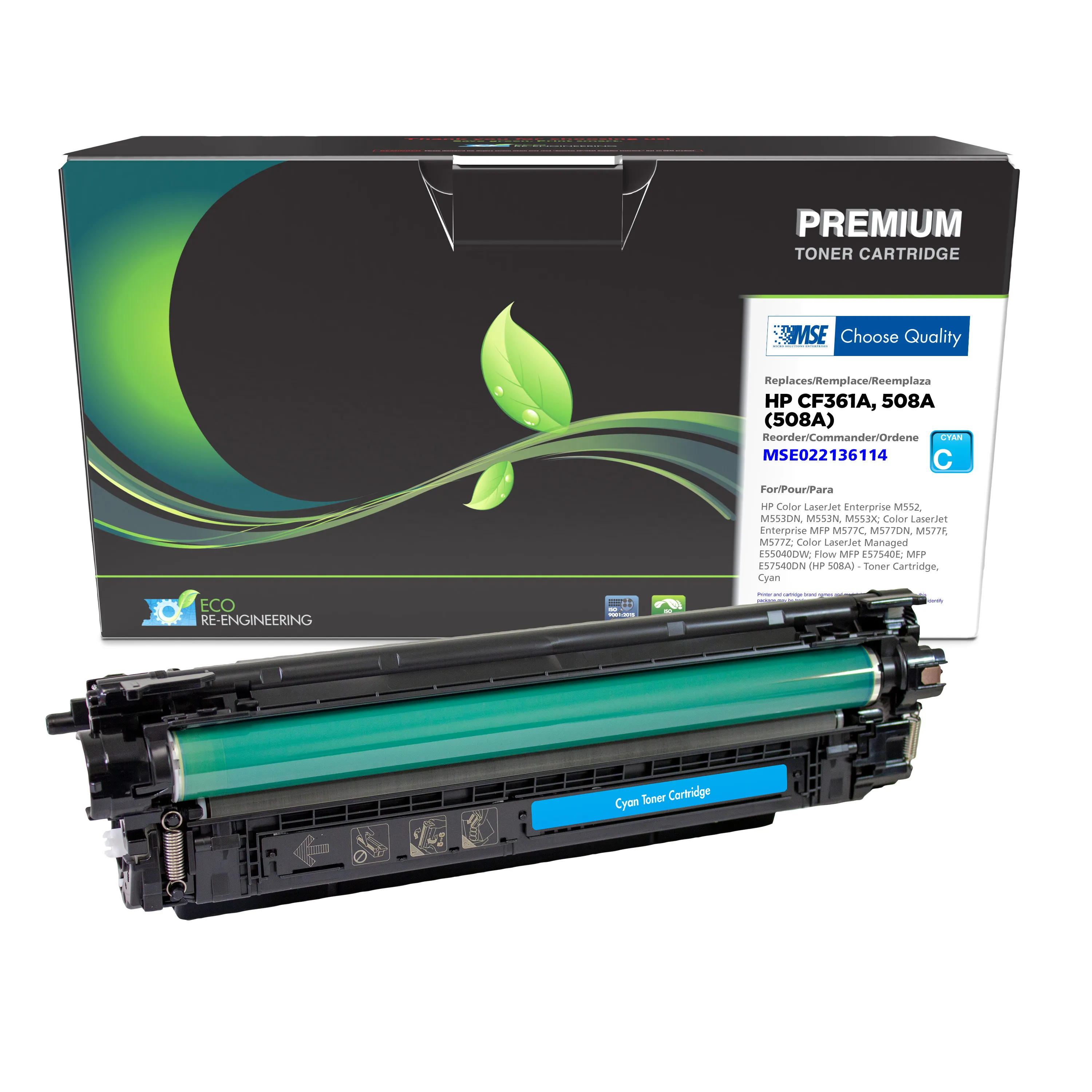 TONER COMPATIVEL C/ CF361A CYAN 5K
