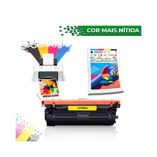 TONER COMPATIVEL C/ CF362A YELLOW 5K