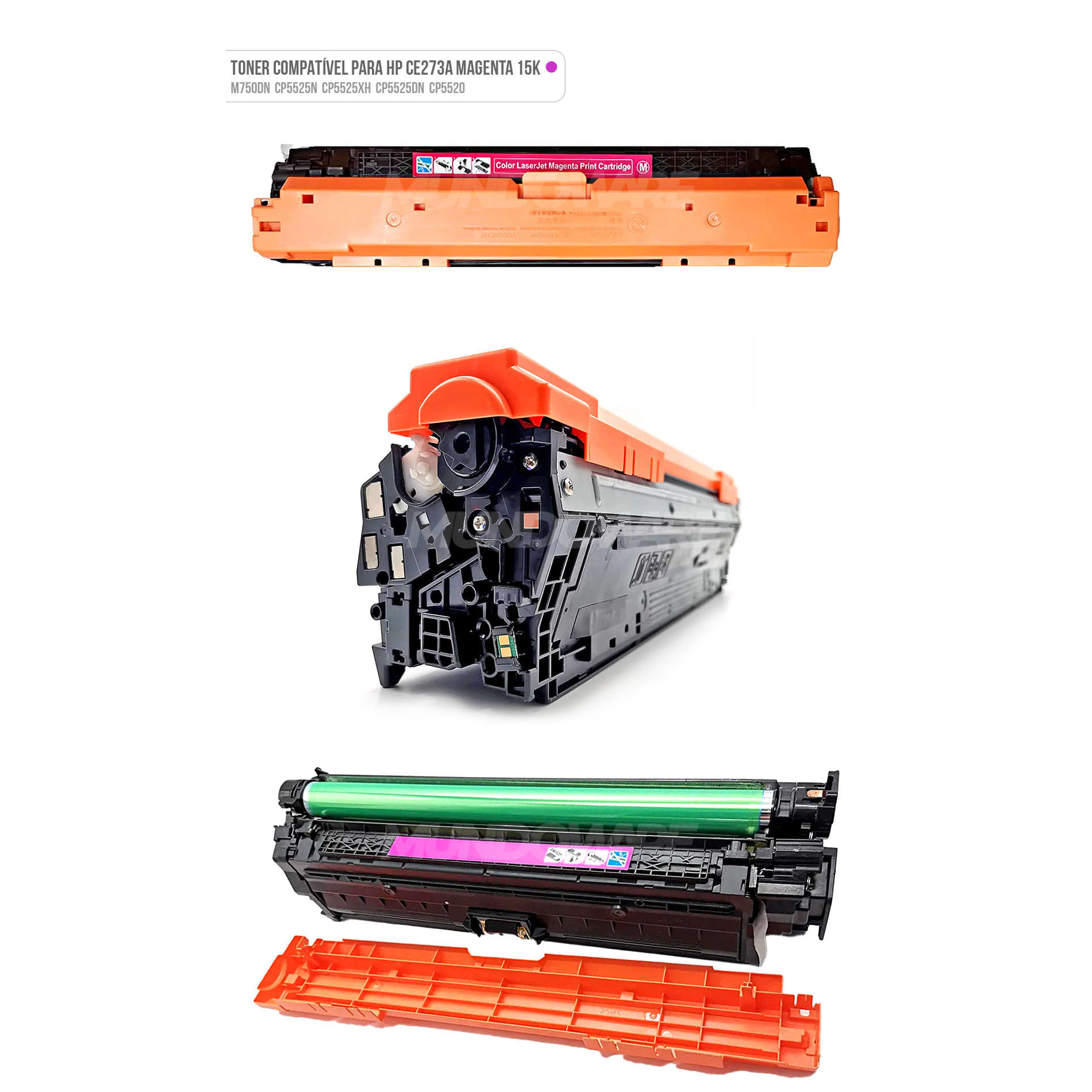 TONER COMPATIVEL CE273A 13,5K MAGENTA