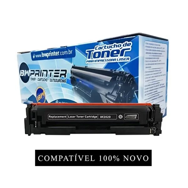 TONER COMPATÍVEL HP W2020X 414X PRETO COM CHIP