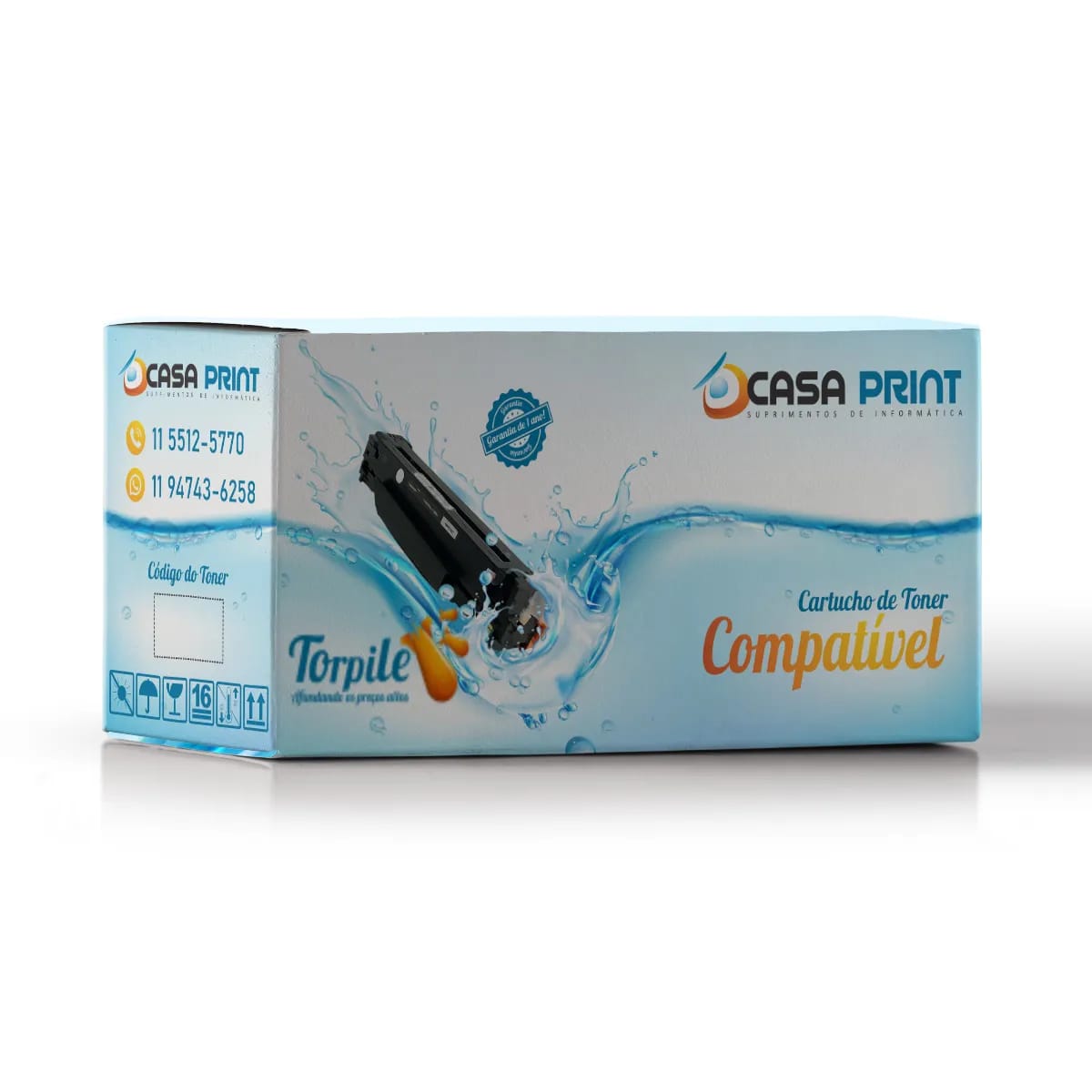 TONER COMPATIVEL LEXMARK MX310/MX410 UNIVERSAL 10K