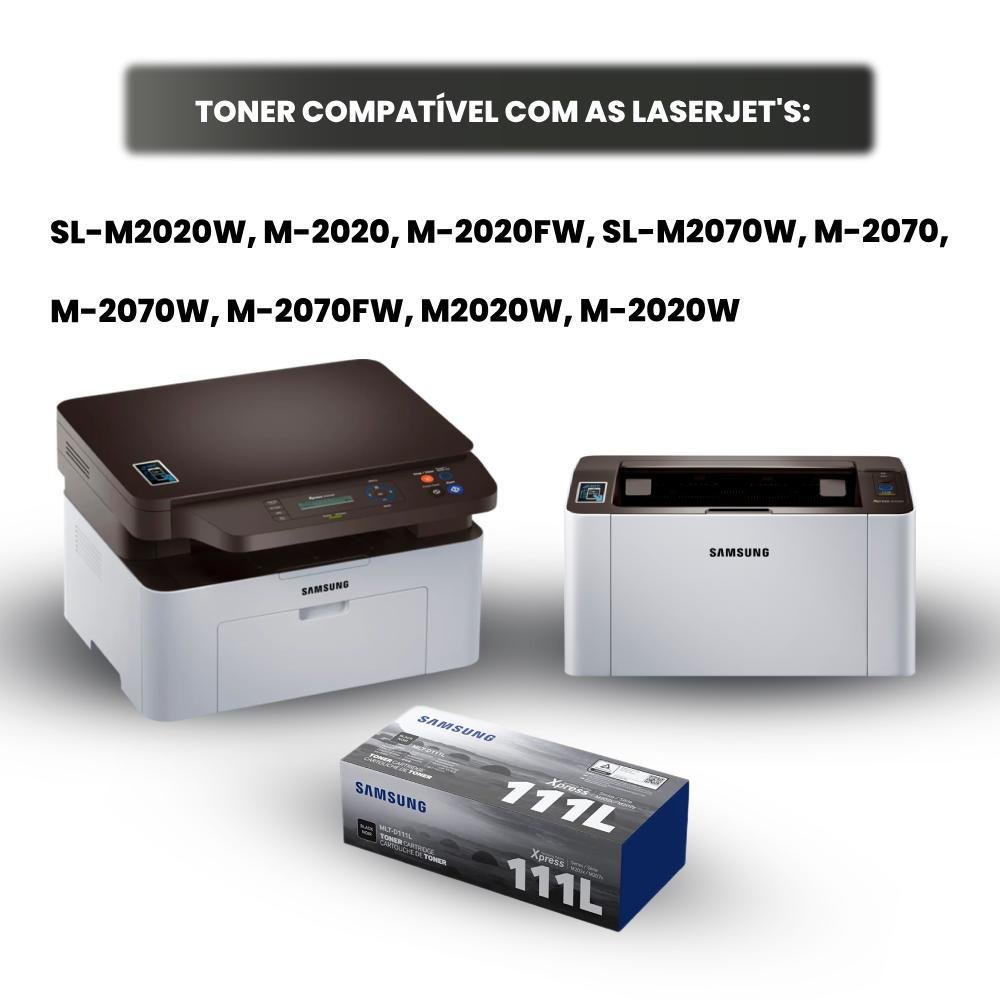 TONER COMPATIVEL SAMSUNG D 111 UNIV 1K CHMT