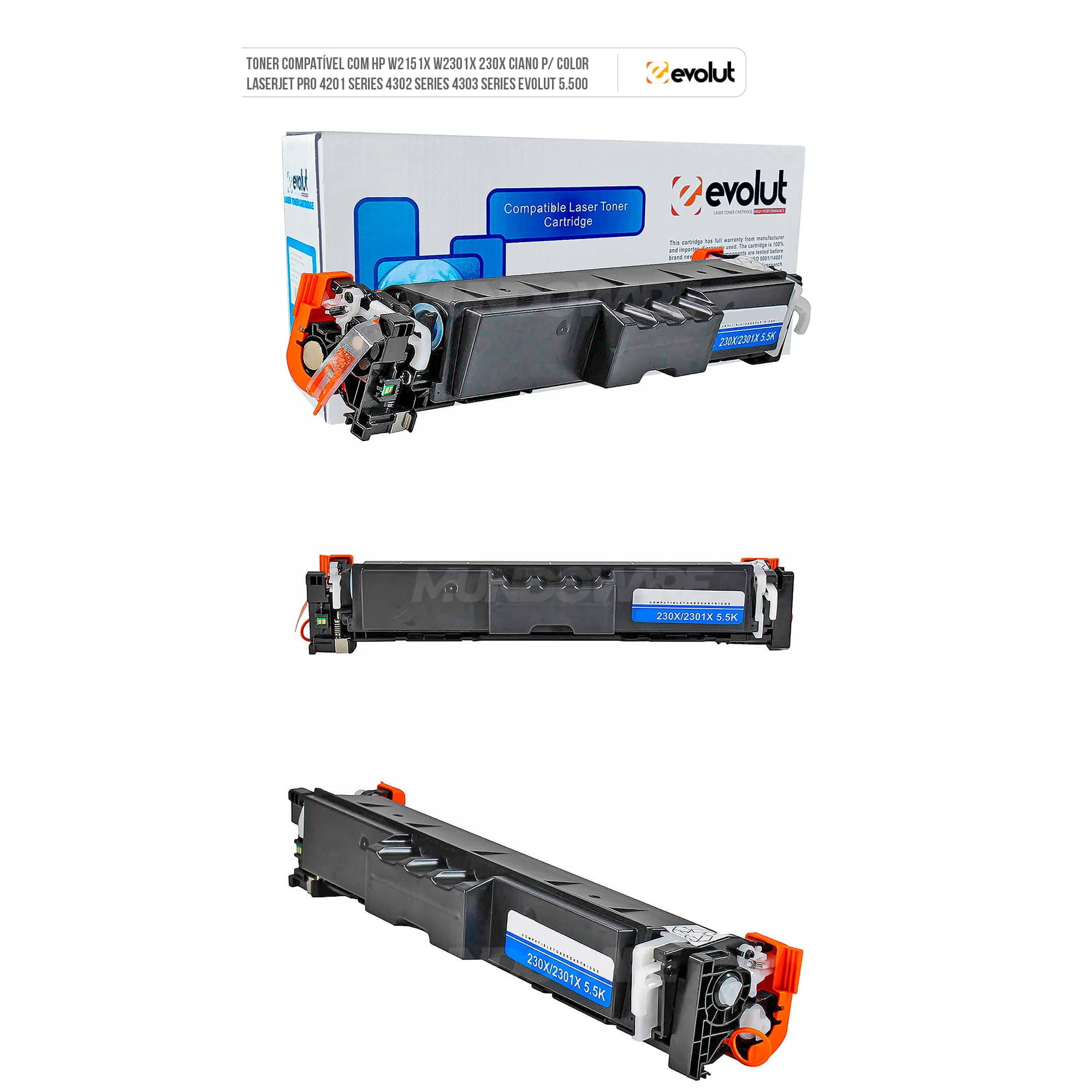 TONER COMPATIVEL W2151/230X 2301X CYAN